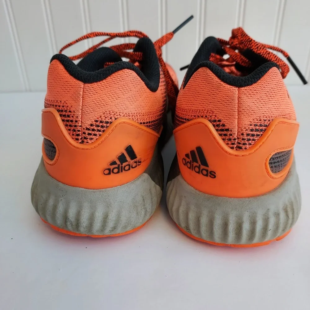 Adidas Men's Aerobounce‎ ST Running Shoes Mens 7 Neon Orange Black Trainers